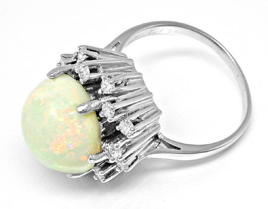 Foto 3 - Neu! Brillant-Ring Traum Riesen Opal!! Weißgold, S8712